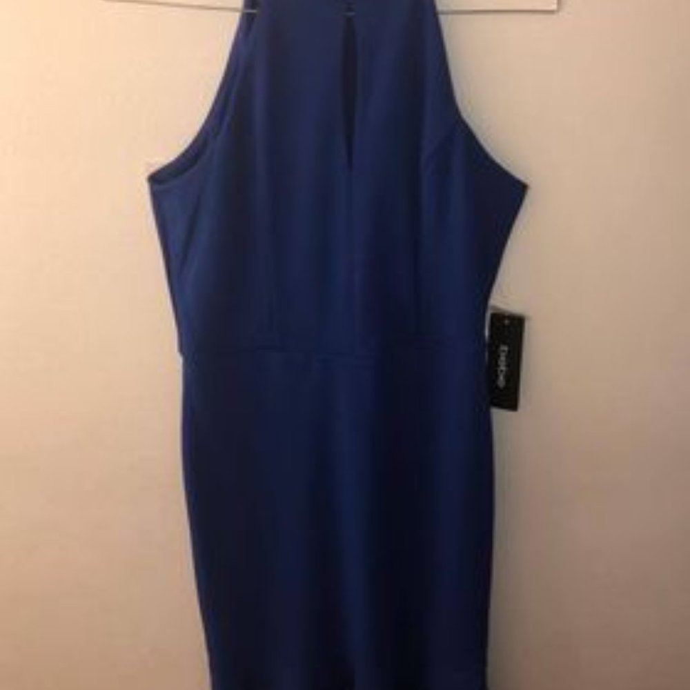 Bebe Blue Dress